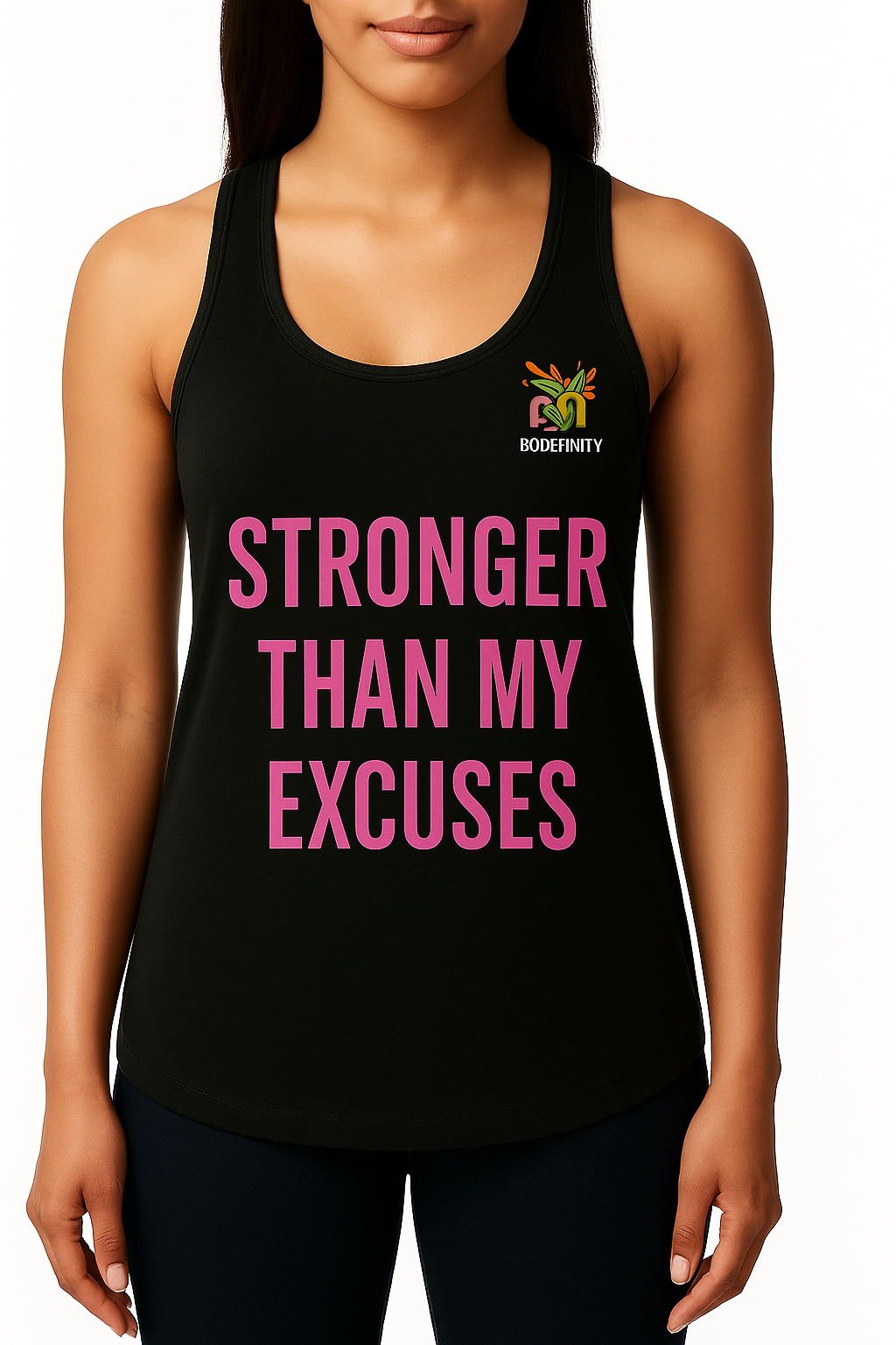 Stronger Than My Excuses Women’s Razorback